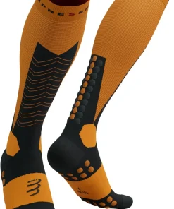 Compressport Ski Mountaineering Full Socks - Orange
