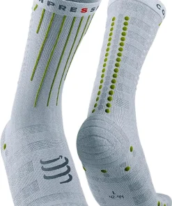 Compressport Aero Running Socks - White