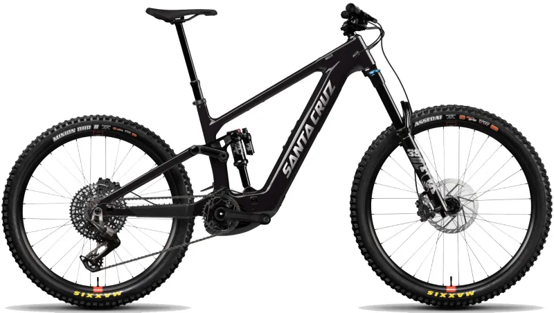 Santa Cruz Bullit 4 C MX 90 Carbon Electric Full Suspension Mountain Bike 2026 - Gloss Black