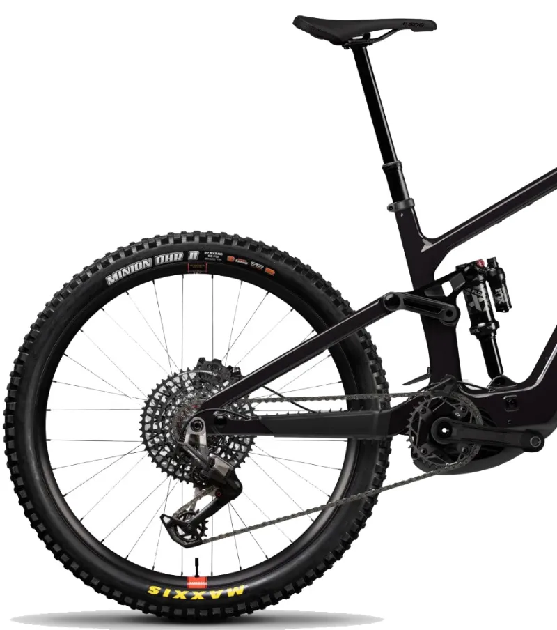 Santa Cruz Bullit 4 C MX 90 Carbon Electric Full Suspension Mountain Bike 2026 - Gloss Black - Image 2