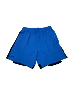 Under Armour Mens Shorts Tech Vent 2-in-1 Blue Atlantis/Black