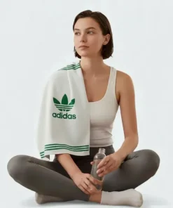 Adidas Cotton Training Towel Small White IZ1768