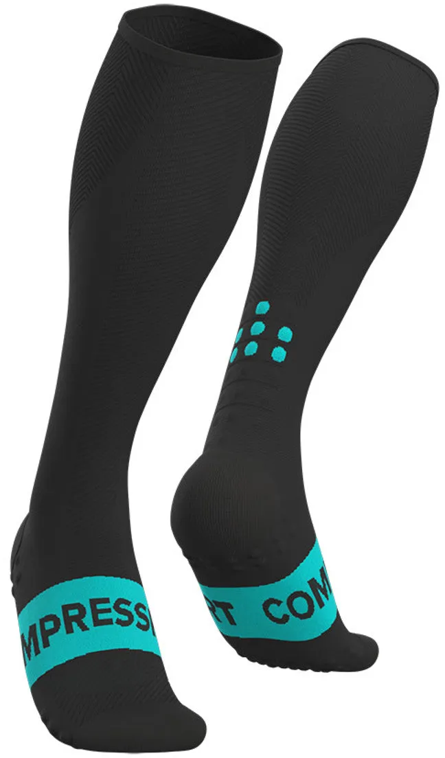 Compressport Race Oxygen Full Running Socks - Black