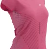 Compressport Performance Short Sleeve Womens Running Top - Pink
