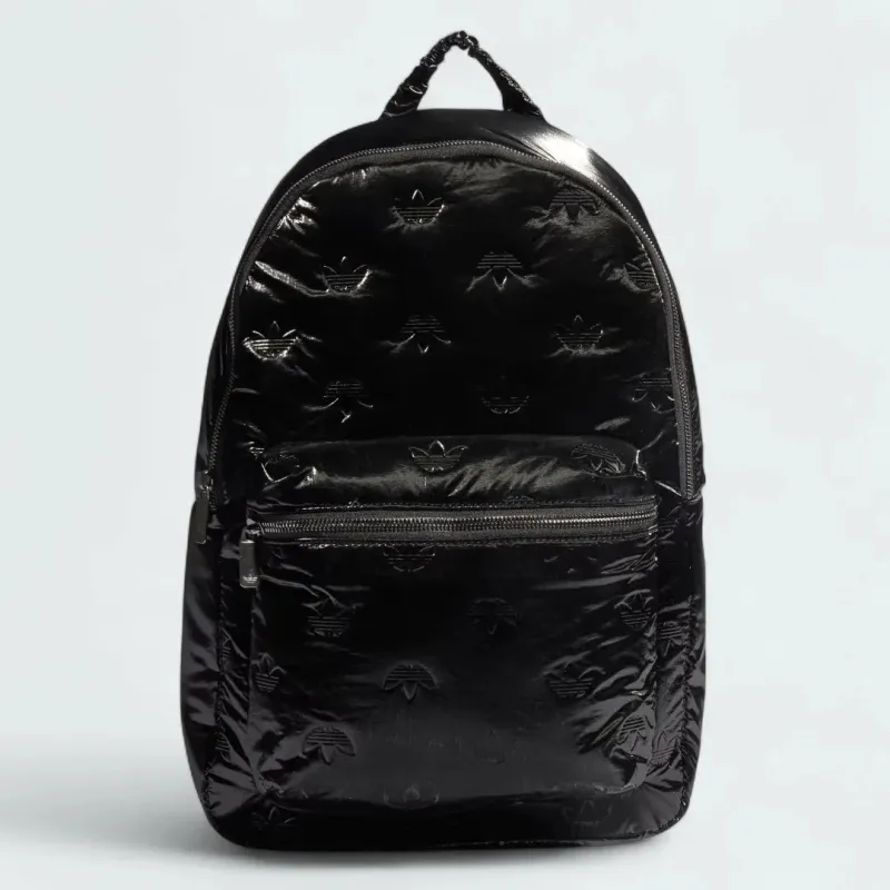 Adidas Puffy Satin Backpack - Black II3396 - Stylish & Recycled