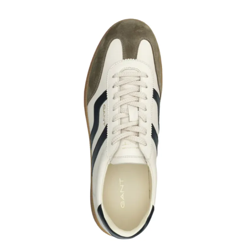 Gant Mens Trainer Cuzmo Putty/Desert Brown - Image 2