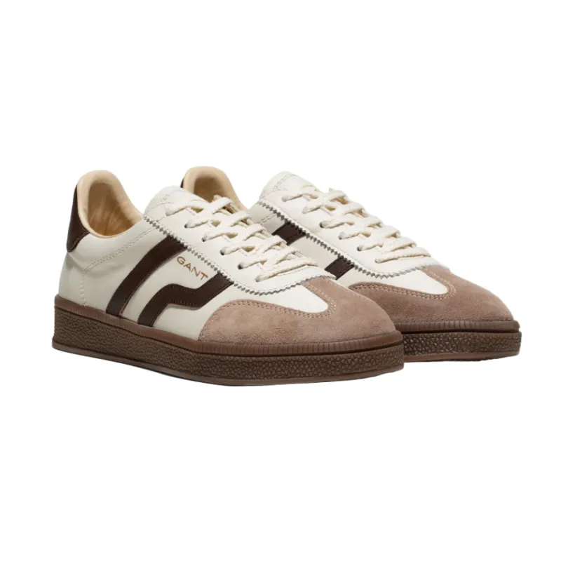 Gant Womens Trainer Cuzima Off White/Brown