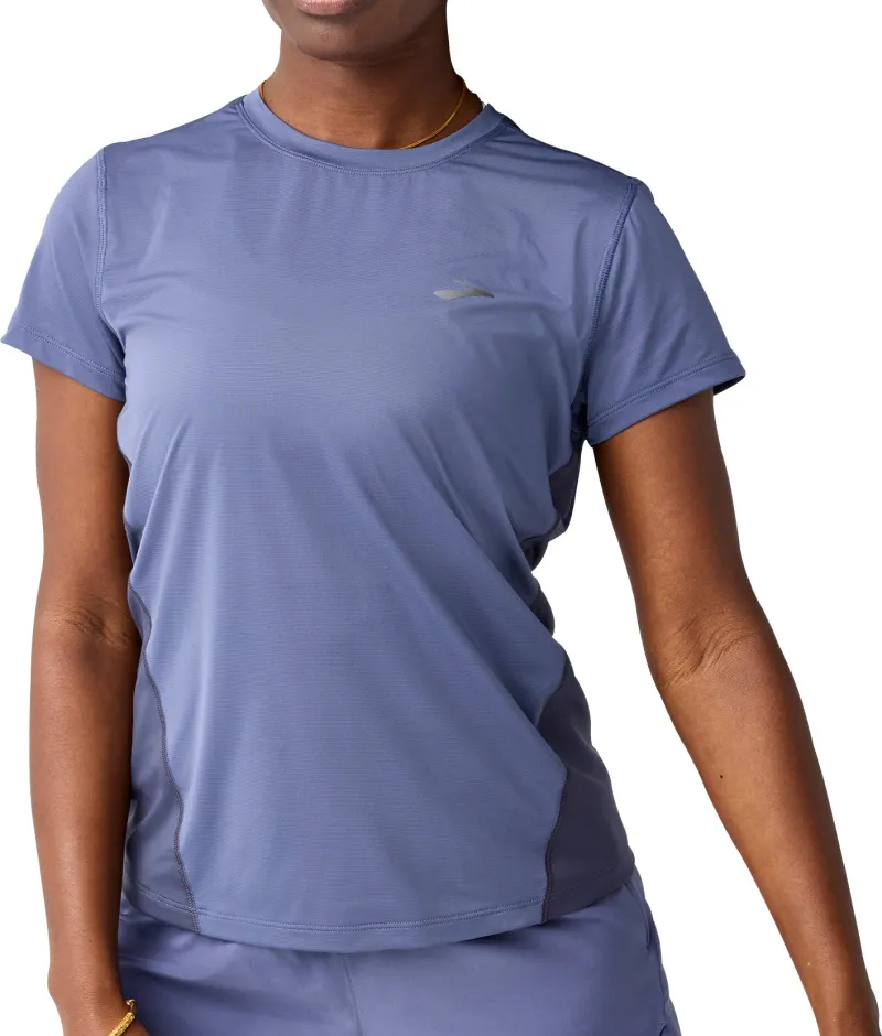 Brooks Sprint Free 3.0 Short Sleeve Womens Running Top - Blue