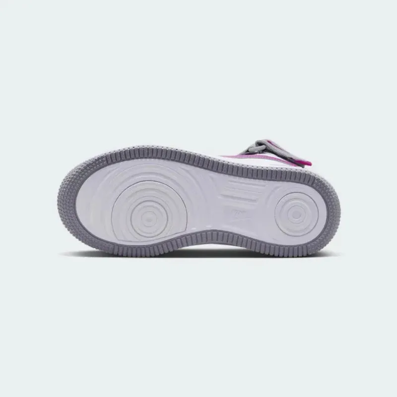 Nike Air Force 1 Mid Easyon Juniors' Grey Trainers FN1193 003 - Image 2