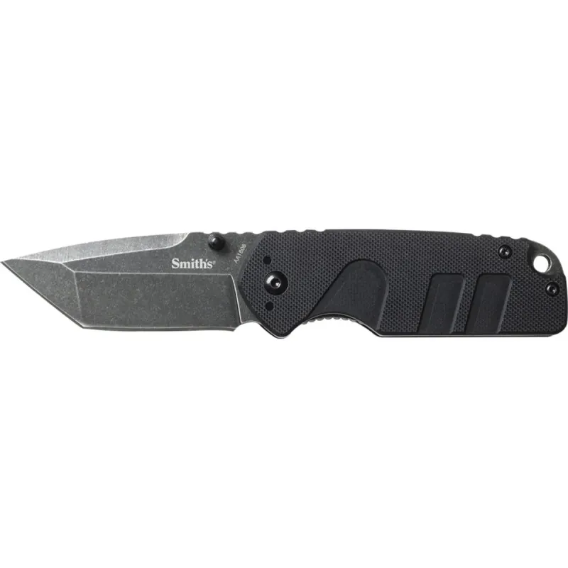 Smiths Black Stonewash Tanto Blade - Black - Image 2