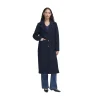 Ichi Womens Jacket Stipa Dark Navy