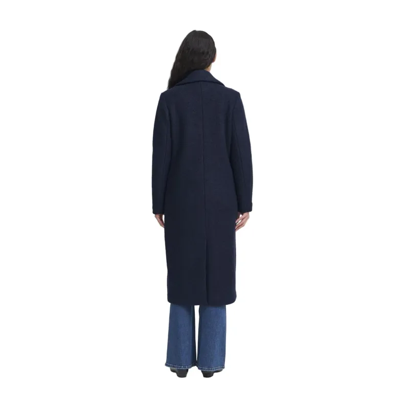 Ichi Womens Jacket Stipa Dark Navy - Image 2