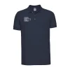 Foxtrot Oscar Mens Stretch Polo Shirt: Navy