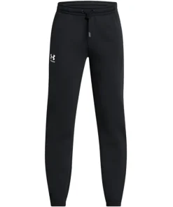 Under Armour Boys Joggers Icon Fleece Taping Black/White