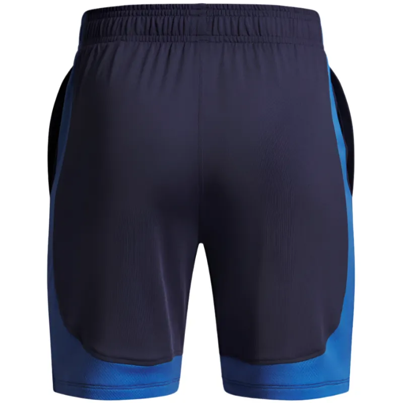 Under Armour Boys Shorts 1390020 Washed Navy/Blue Atlantis - Image 2