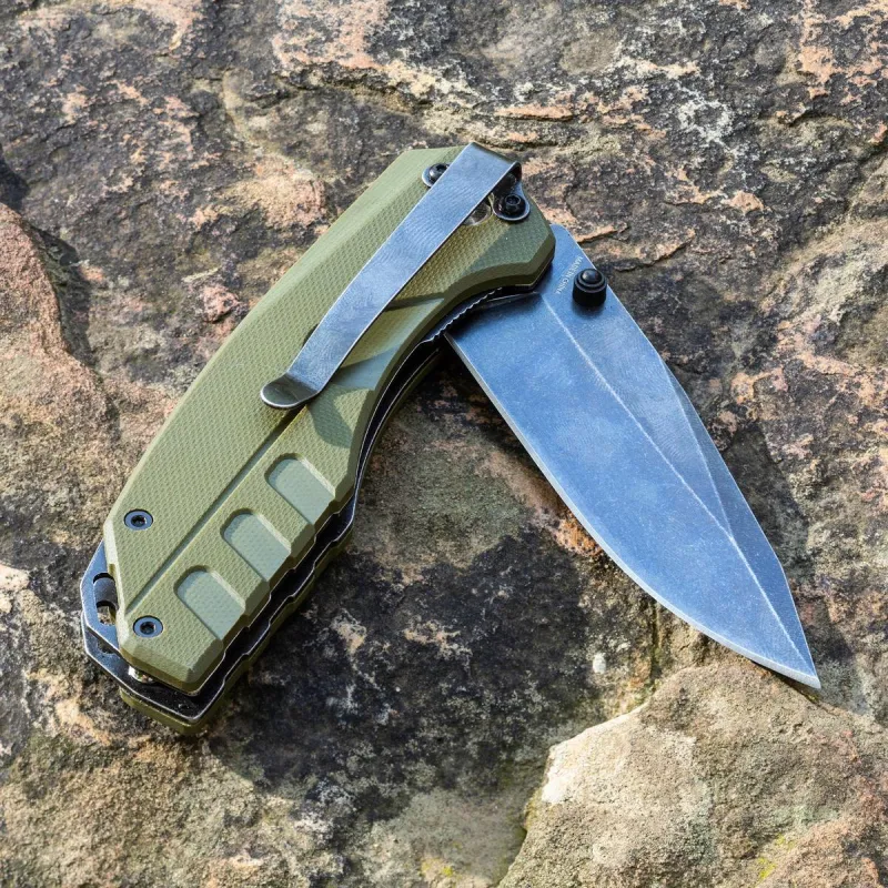 Smiths Black Stonewash Blade - OD Green - Image 3