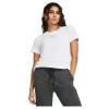 Under Armour Womens T-Shirt Rival Core SS White/Black