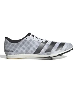 Adidas Distancestar Men's Running Spikes: White