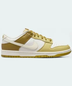 Nike Dunk Low Retro Men's Bronze Leather Sneakers FZ4042 716