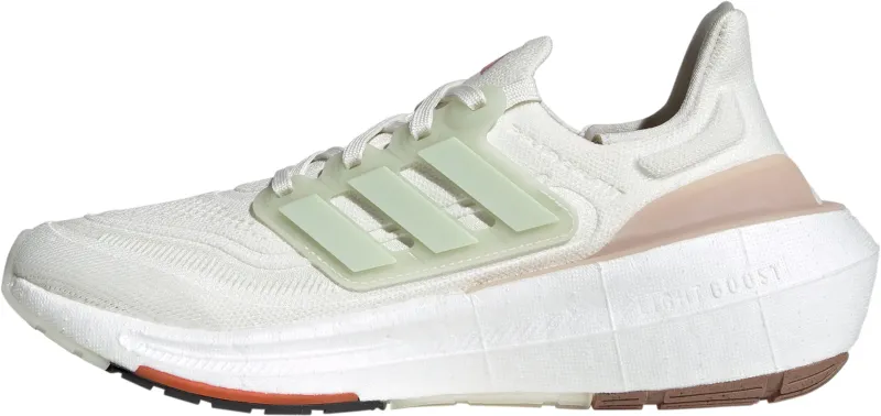 adidas Ultra Boost Light Womens Running Shoes - Green - Image 3