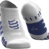Compressport No Show Running Socks - White