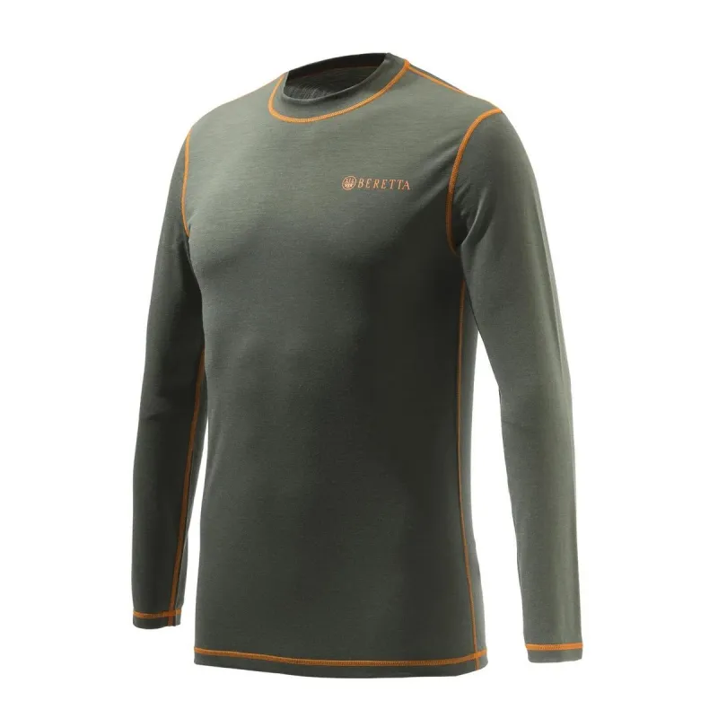 Beretta MERINO BASE LAYER L/S Green