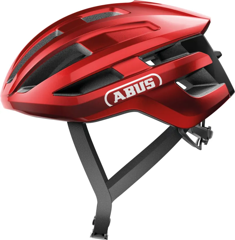Abus Powerdome Road Cycling Helmet - Red