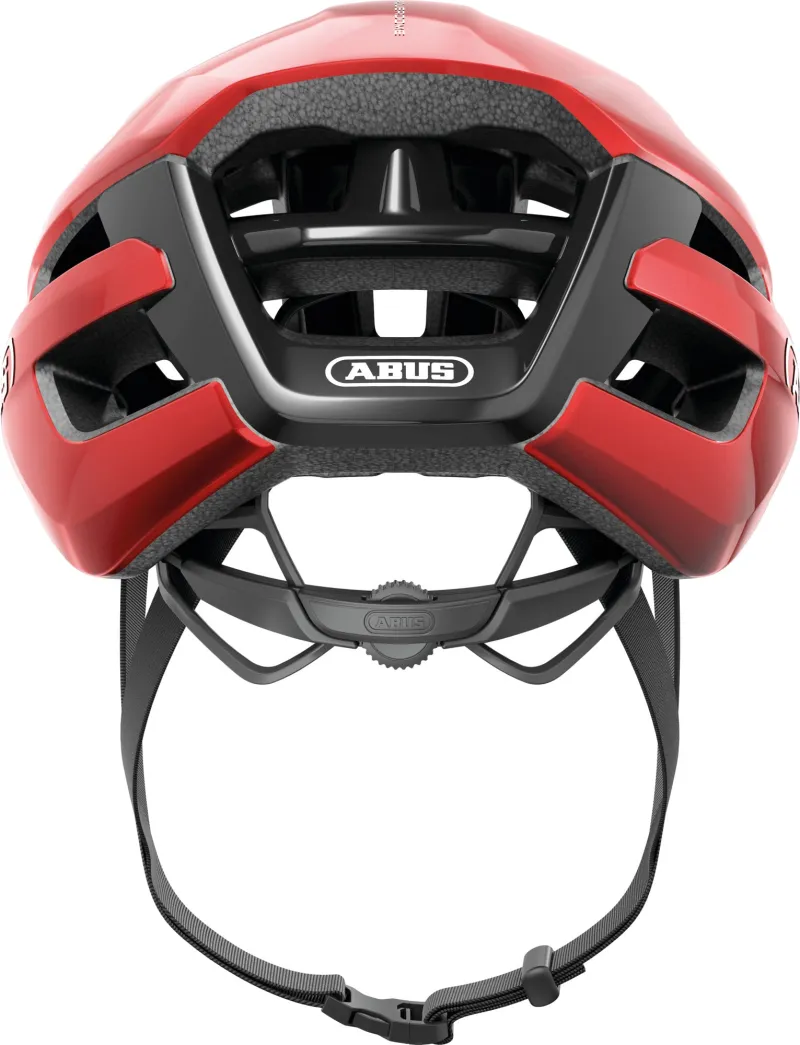Abus Powerdome Road Cycling Helmet - Red - Image 3