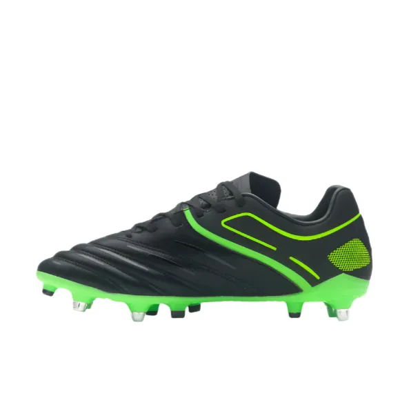 Gilbert Adults Rugby Boot Sidestep X20 Power 8S Black/Fluo Green - Image 3