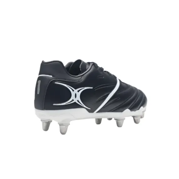 Gilbert Adults Rugby Boot Sidestep X20 Power 8S Black/White - Image 3