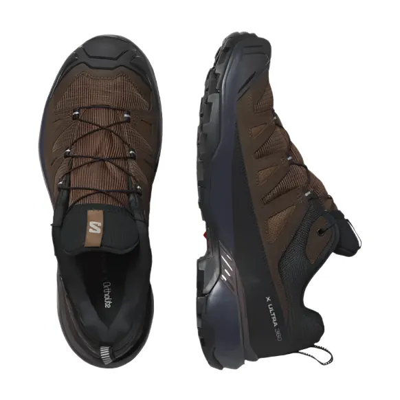 Salomon Mens Trainer X Ultra 360LTR GTX Dark Earth/Delicioso/Sharkskin - Image 3