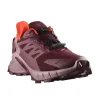 Salomon Womens Trainer Supercross 4 GTX W Tawny Port/Deauville Mauve/Cherry Tomato