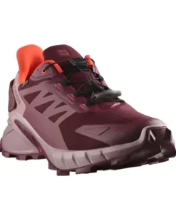 Salomon Womens Trainer Supercross 4 GTX W Tawny Port/Deauville Mauve/Cherry Tomato