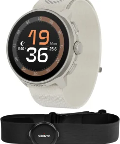 Suunto Run GPS Sports Watch + FREE Smart Heart Rate Belt - Grey