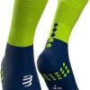Compressport Mid Compression Running Socks - Blue
