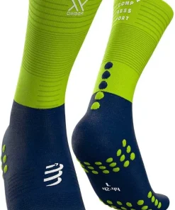Compressport Mid Compression Running Socks - Blue