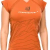 Compressport Trail Capsule 2023 Short Sleeve Womens Running Top - Orange