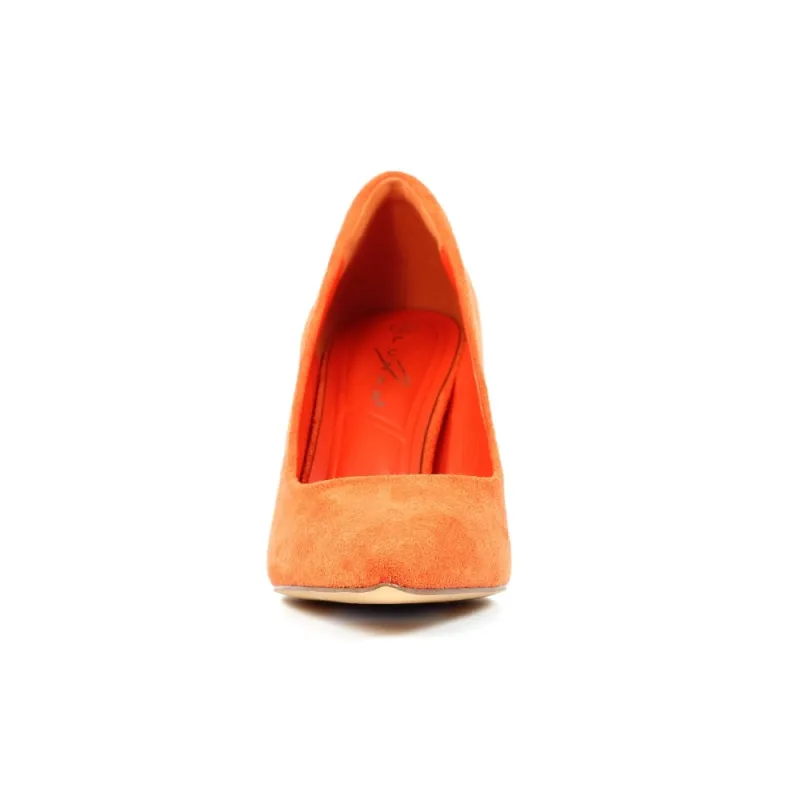 Lunar Womens Court Shoe Amy Orange - Image 3