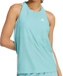 adidas Own The Run Womens Running Vest Tank Top - Green