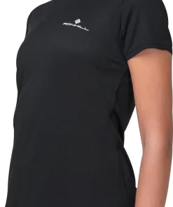 Ronhill Core Short Sleeve Womens Running Top - Black