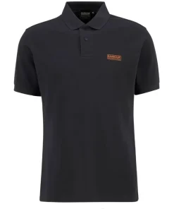 Barbour International Mens Polo Shirt Essential Dark Navy