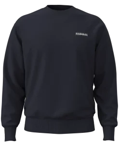 Napapijri Mens Sweatshirt Small Box C Blue Marine
