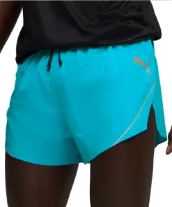 Puma Raceday Ultraweave 3 Inch Split Mens Running Shorts - Blue