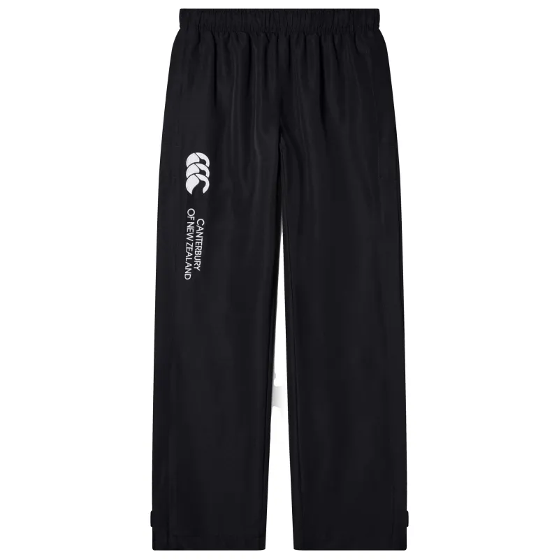 Canterbury Mens Open Hem Stadium Pant: Black