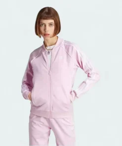 Adidas Adicolor Classics Women's Superstar Track Jacket Pink IK4033