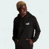 Puma Essential Small Logo Overhead Fleece Hoodie Black 586690-01