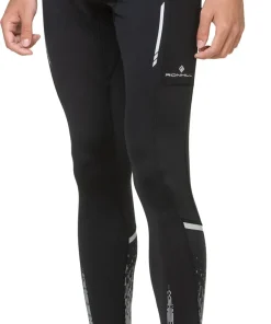 Ronhill Tech Reflect Mens Long Running Tights - Black