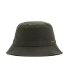 Barbour Mens Hat Belsay Wax Bucket Fern