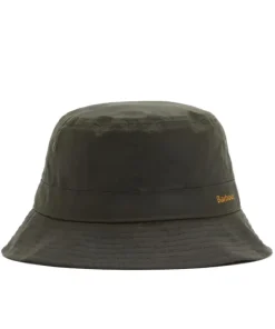 Barbour Mens Hat Belsay Wax Bucket Fern
