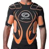 Optimum Inferno Senior Protective Top: Orange/Black